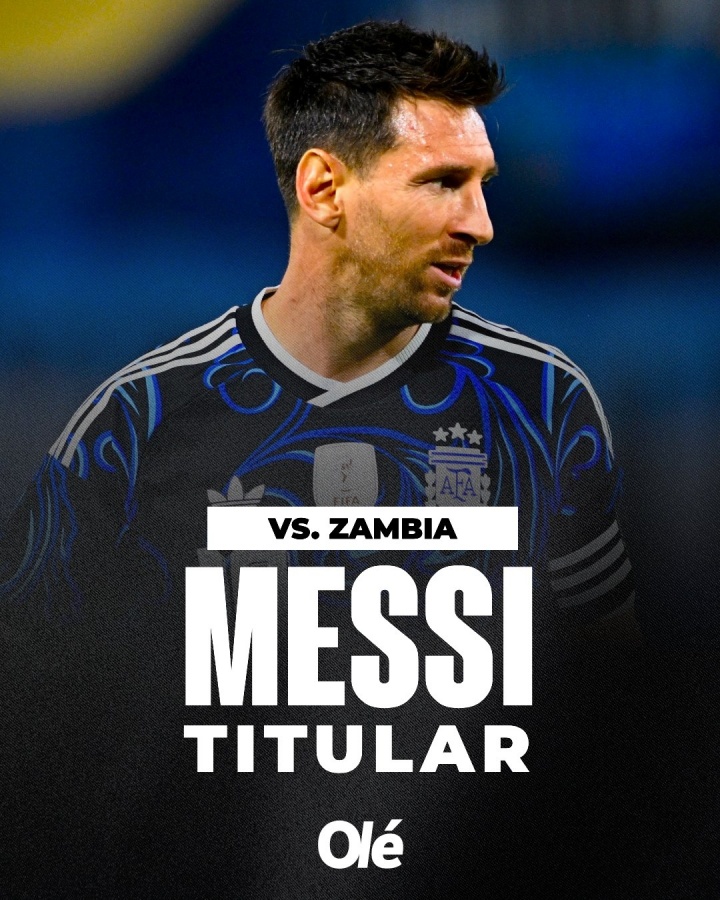 Kaiyun中国官网-斯卡洛尼确认:梅西将在对阵赞比亚的比赛中首发,小蜘蛛休息